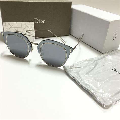 damen dior composit 1.0 mit floralem print silbern